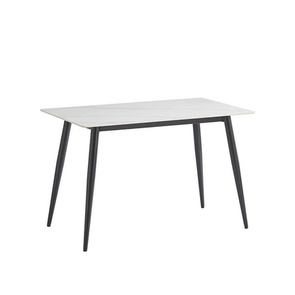 Loui/Aurora Dining Room Set - White and Black