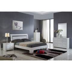 Bedroom Set - Lily - Glossy White