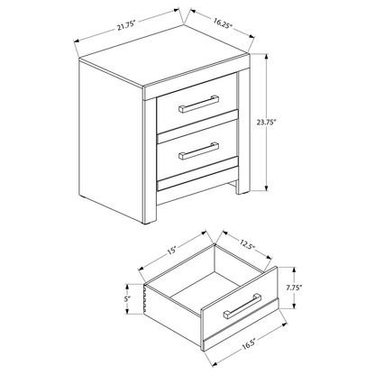 Aurelia - Nightstand - Natural Finish