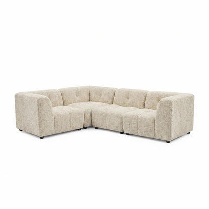 Canopy - Sofa Sectionnel Modulaire Reversible - Tissu Beige
