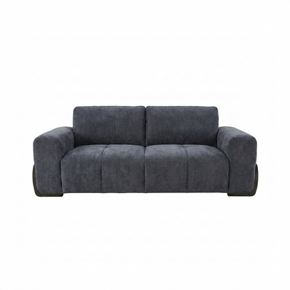 Boreal - Loveseat - Charcoal Grey Fabric