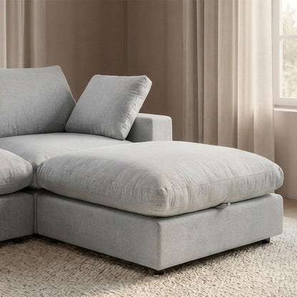 Cozy - Sofa Modulaire Sectionnel - Tissu Gris