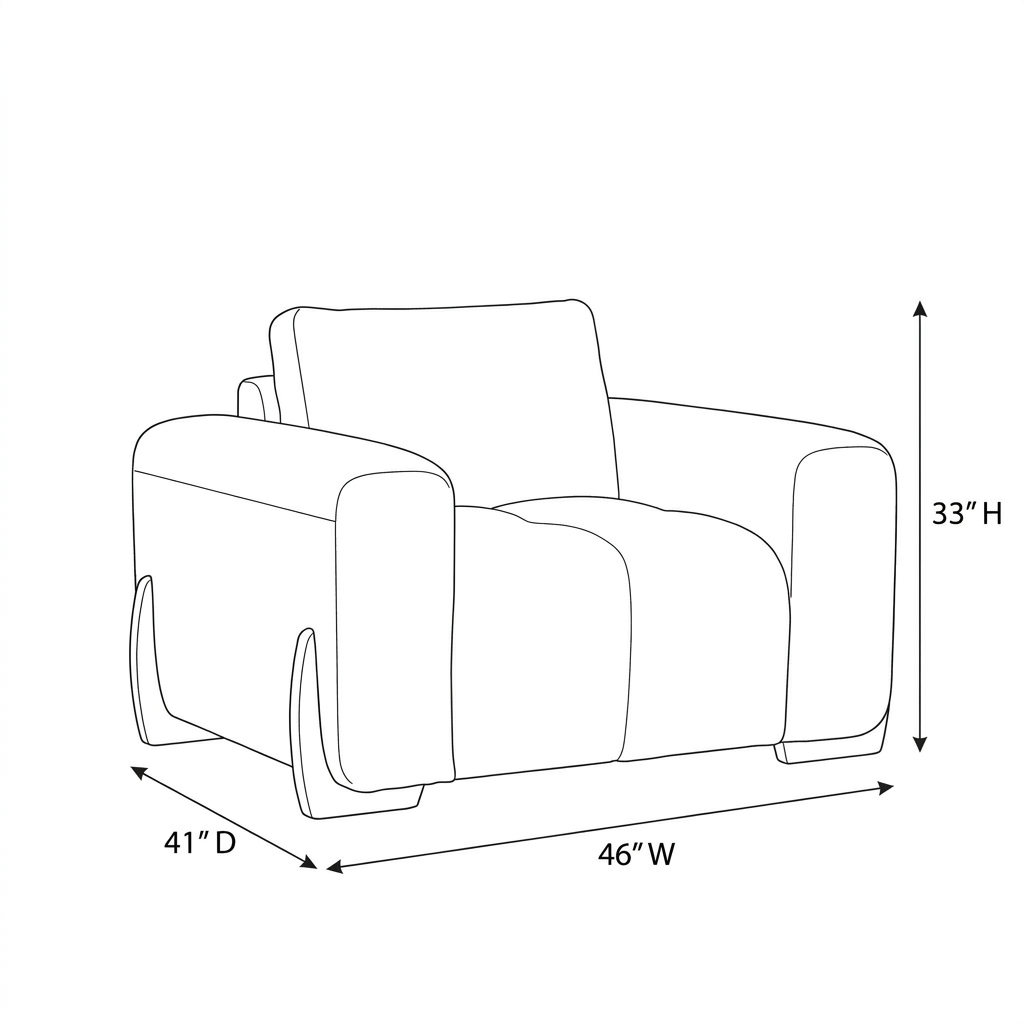 Boreal - Fauteuil - Tissu Bouclé Ivoire