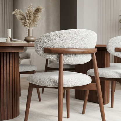 Emy - Dining Chair - Royal Walnut