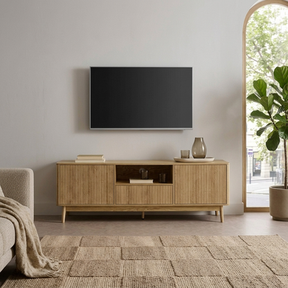 Liam - TV Stand - Walnut - 72 in