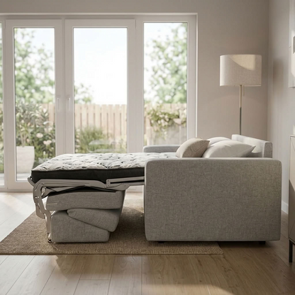 Cameo - Sofa Lit - Tissu Gris