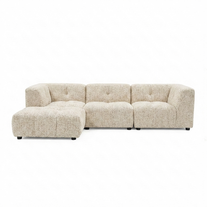 Canopy - Sofa Sectionnel Modulaire Reversible - Tissu Beige