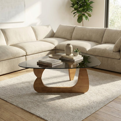 Althea - Table basse - Noyer