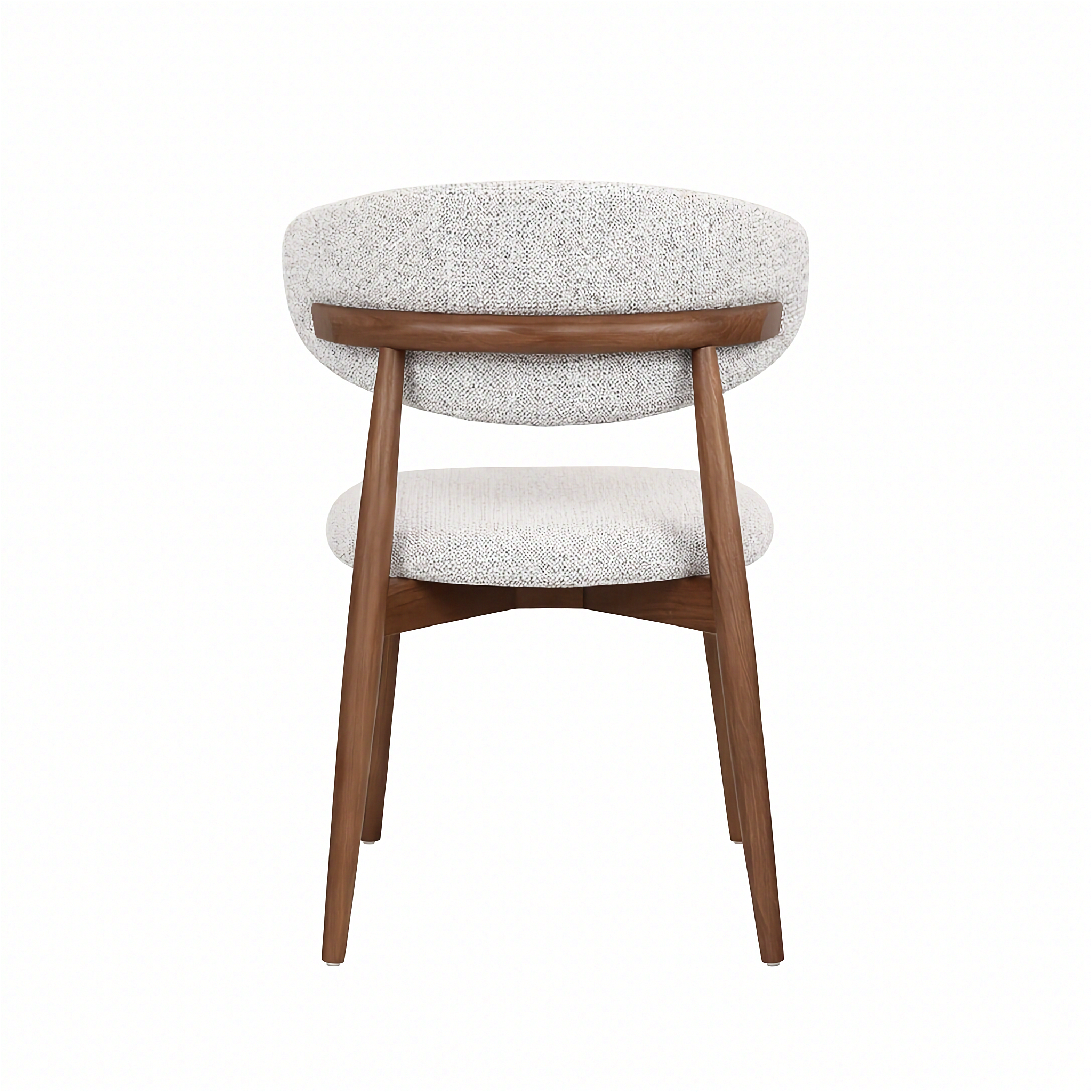 Emy - Chaise de Salle à Manger - Noyer Royale