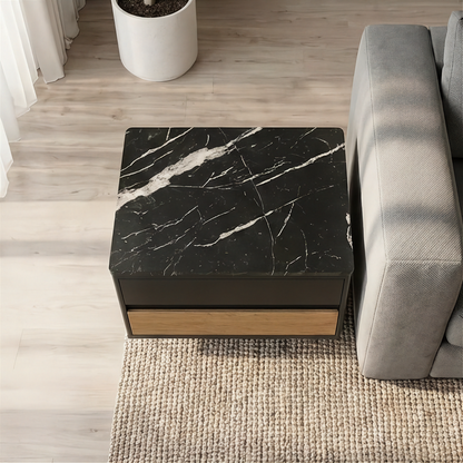 Verona - Side Table - Black