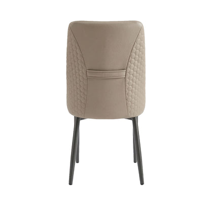 Solene/Dawson Dining Room Set - Chanel Sintered Stone and Beige