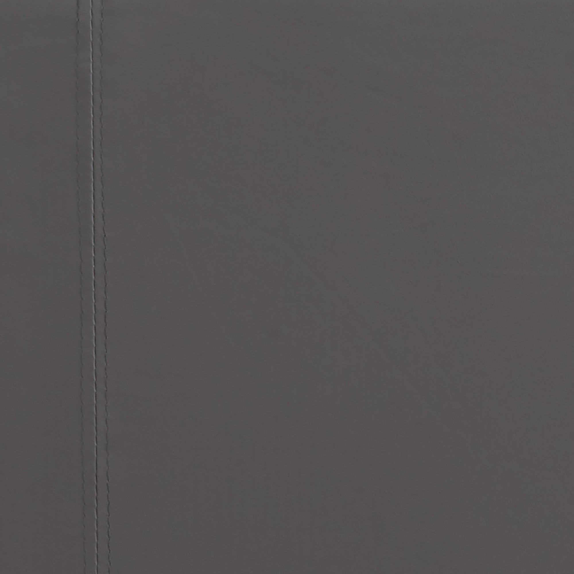 Renzo - Queen Bed - Gray Faux Leather