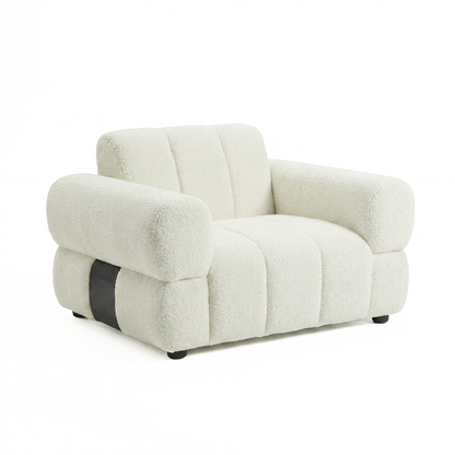 Avalon - Armchair - Beige Fabric