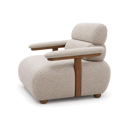 Vera - Armchair - Beige Fabric