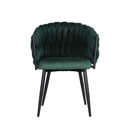 Skye - Dining Chair - Green Velvet