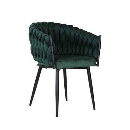 Skye - Dining Chair - Green Velvet