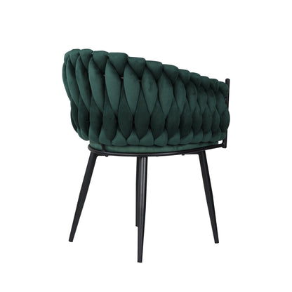 Skye - Dining Chair - Green Velvet