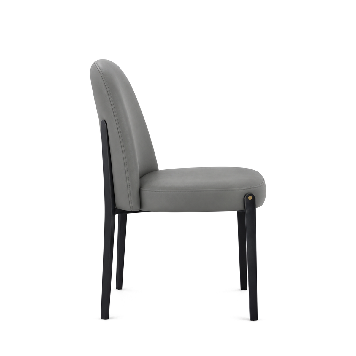 Dalia - Dining Chair - Grey Faux Leather