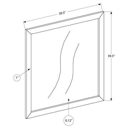 Aurelia - Wall Mirror - Natural Finish