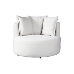 Cuddler Armchair - Robin - Light Cream Fabric