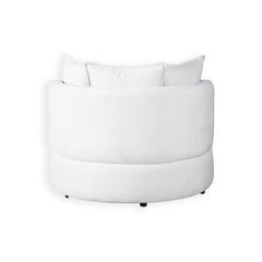 Cuddler Armchair - Robin - Light Cream Fabric