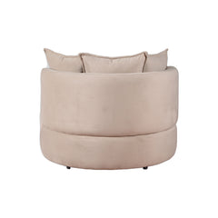 Cuddler Armchair - Robin - Brown Fabric