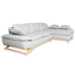 Sofa Sectionnel - WoW - Tissu Beige Pâle