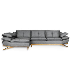 Sectional Sofa - WoW - Gray Fabric