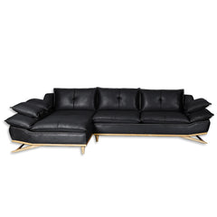 Sectional Sofa - WoW - Black Fabric