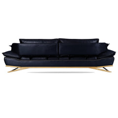 WoW Sofa - Adjustable Backrests - Black Fabric
