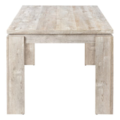 DINING TABLE - 36"X 60 / TAUPE FAUX WOOD