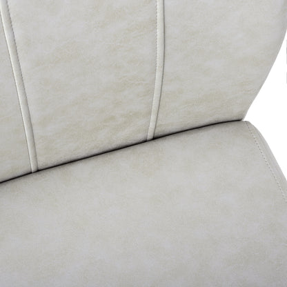 Alina - Chaise de Salle à Manger - Tissu Gris