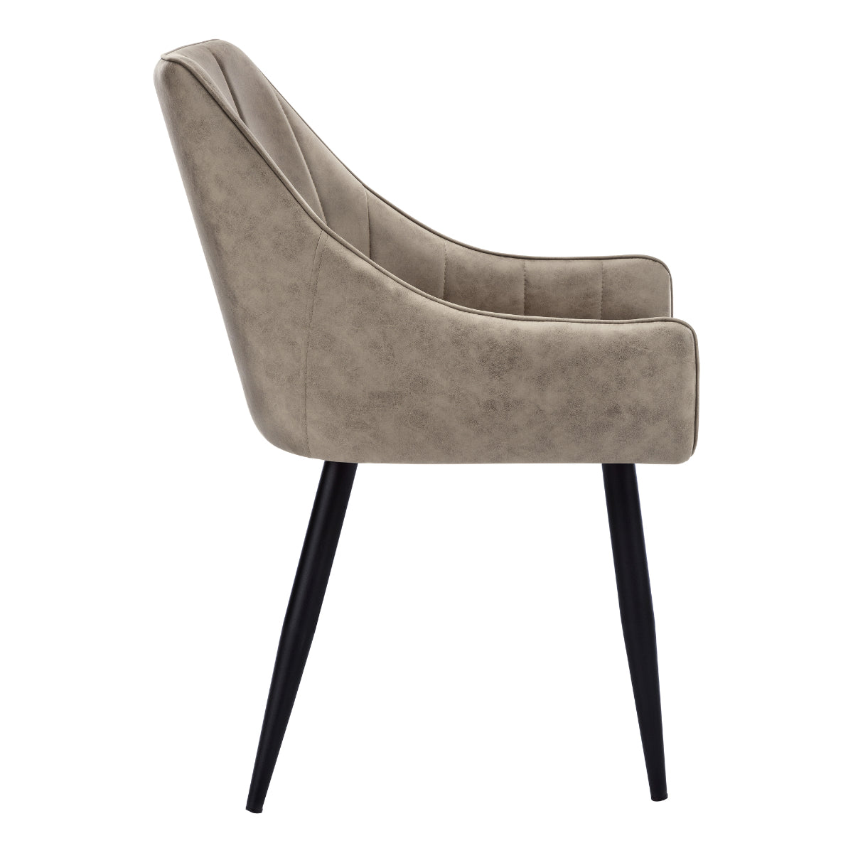 Vera - Dining Chair - Taupe Fabric