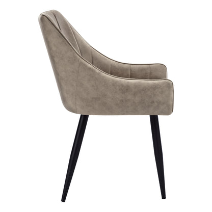 Vera - Dining Chair - Taupe Fabric