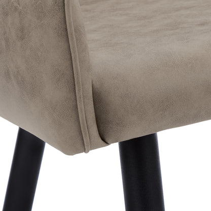 Vera - Dining Chair - Taupe Fabric