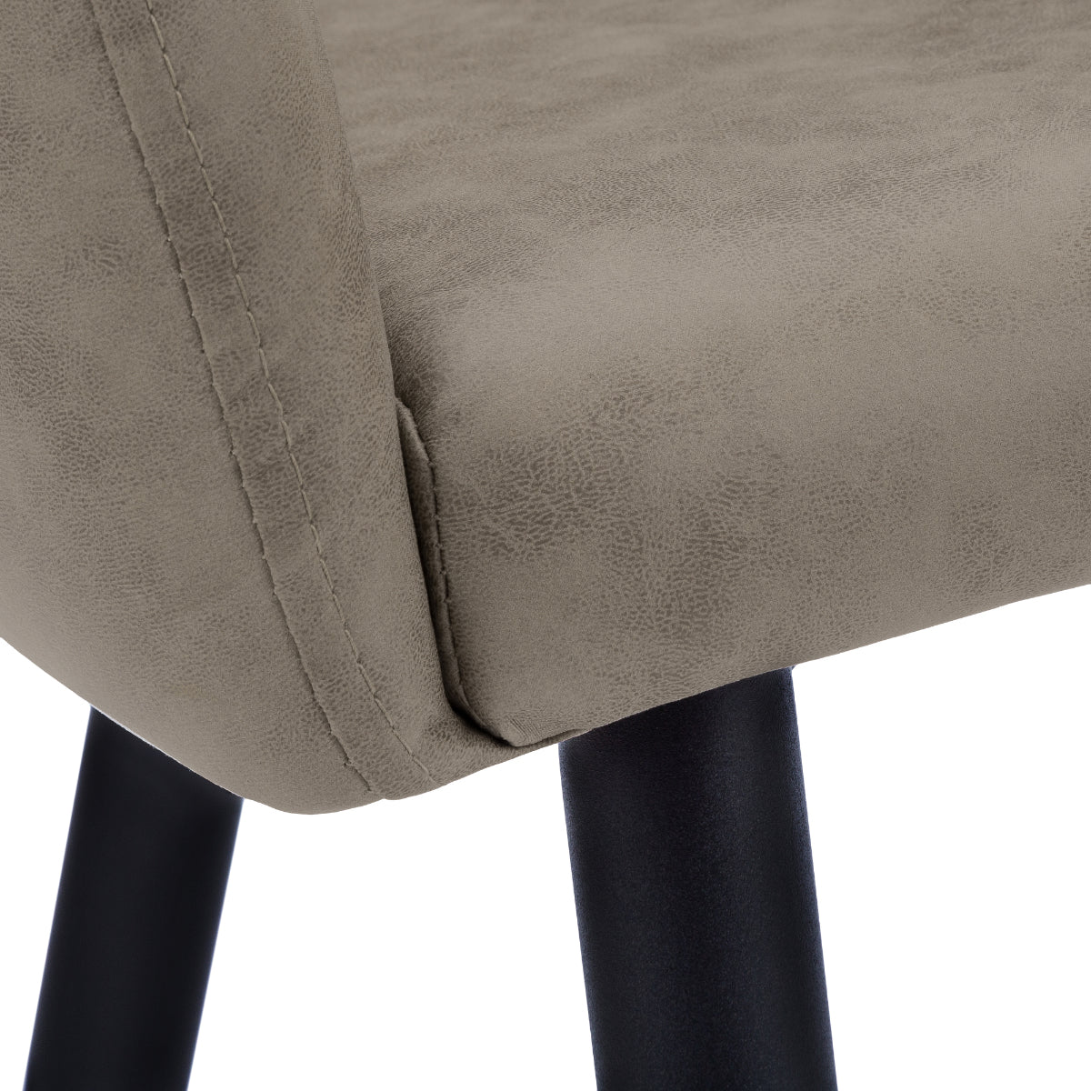 Lena - Dining Chair - Taupe Fabric