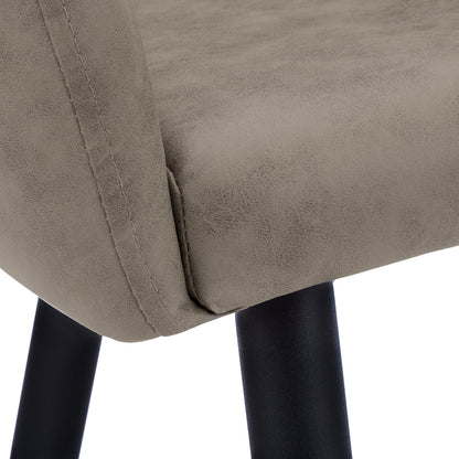 Lena - Dining Chair - Taupe Fabric