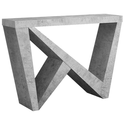 Willy - Console Table - Cement Gray