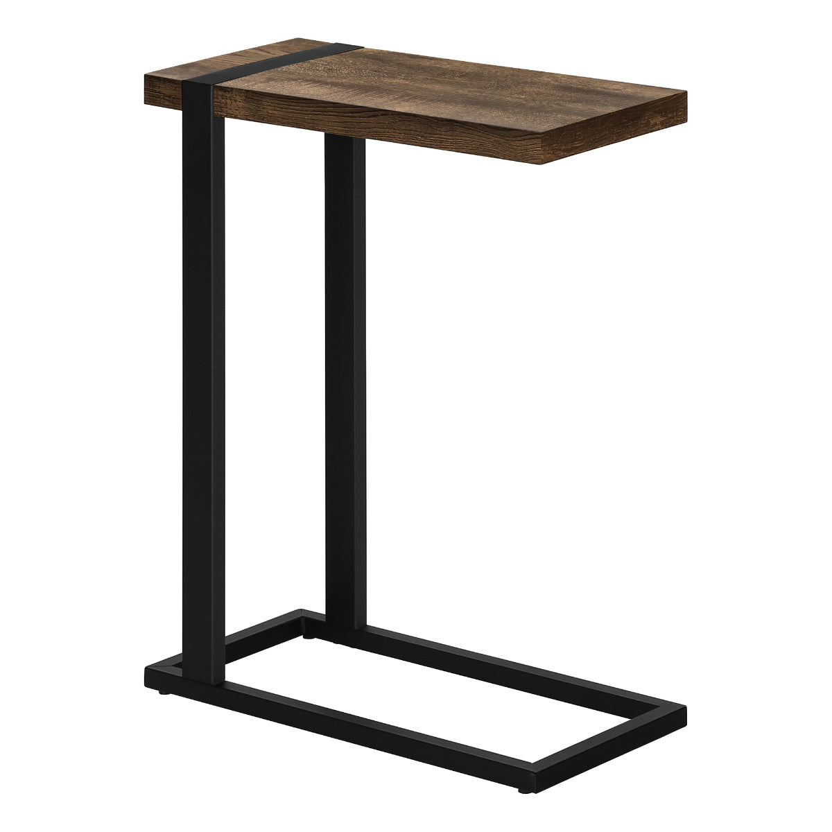 Amari - Side Table - Faux Wood Brown