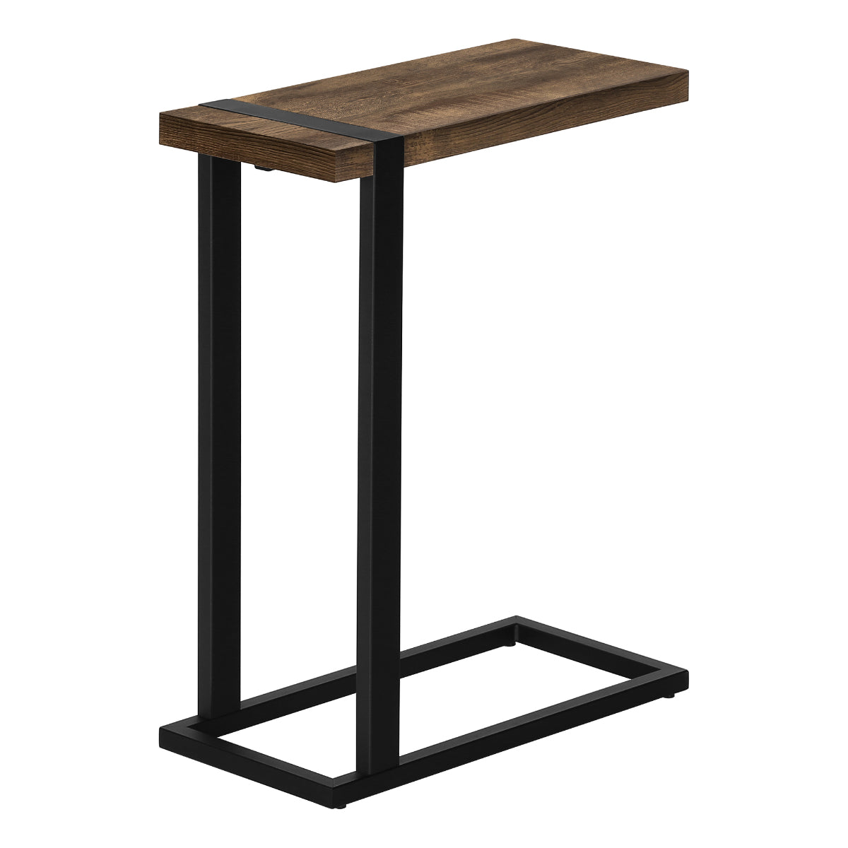 Amari - Side Table - Faux Wood Brown