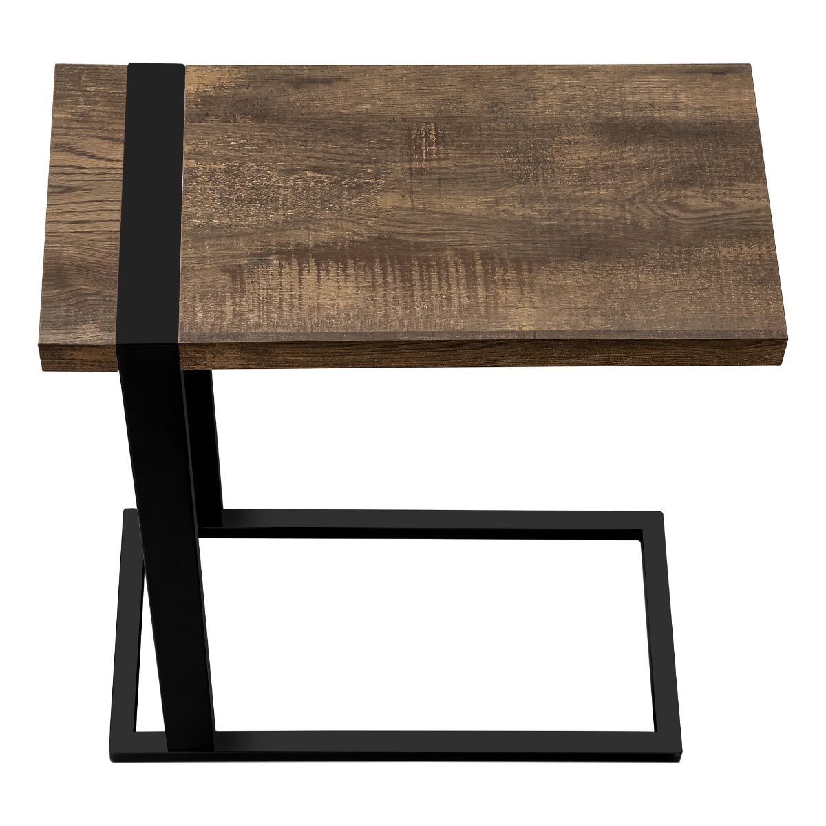 Amari - Side Table - Faux Wood Brown
