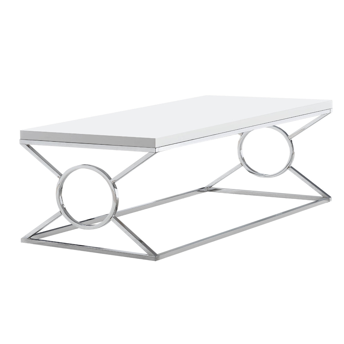 Eloise - Table Basse- Blanc Lustre