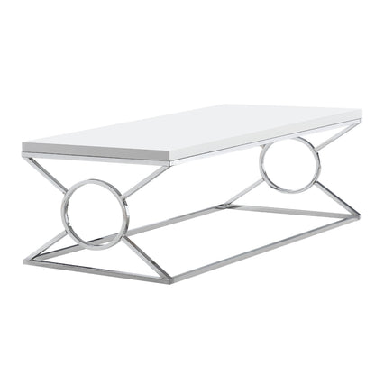 Eloise - Table Basse- Blanc Lustre