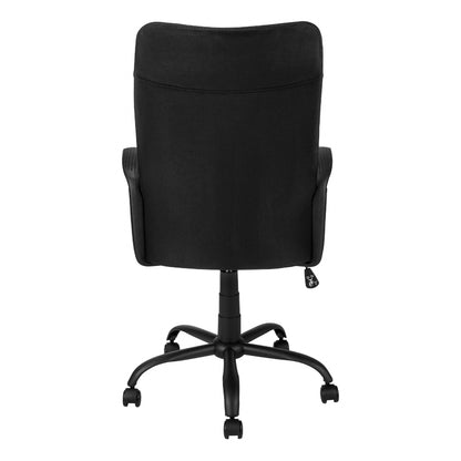 Chaise De Bureau - Noir / Tissu Noir / Multiple Position