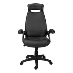 Chaise De Bureau - Noir Simili-Cuir / Multiple Position