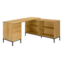 DESK - 60"L / L-SHAPED / CORNER - AVAILABLE IN SEVERAL COLORS