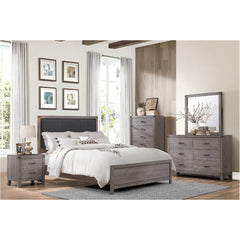 Bedroom set - Grey - Woodrow