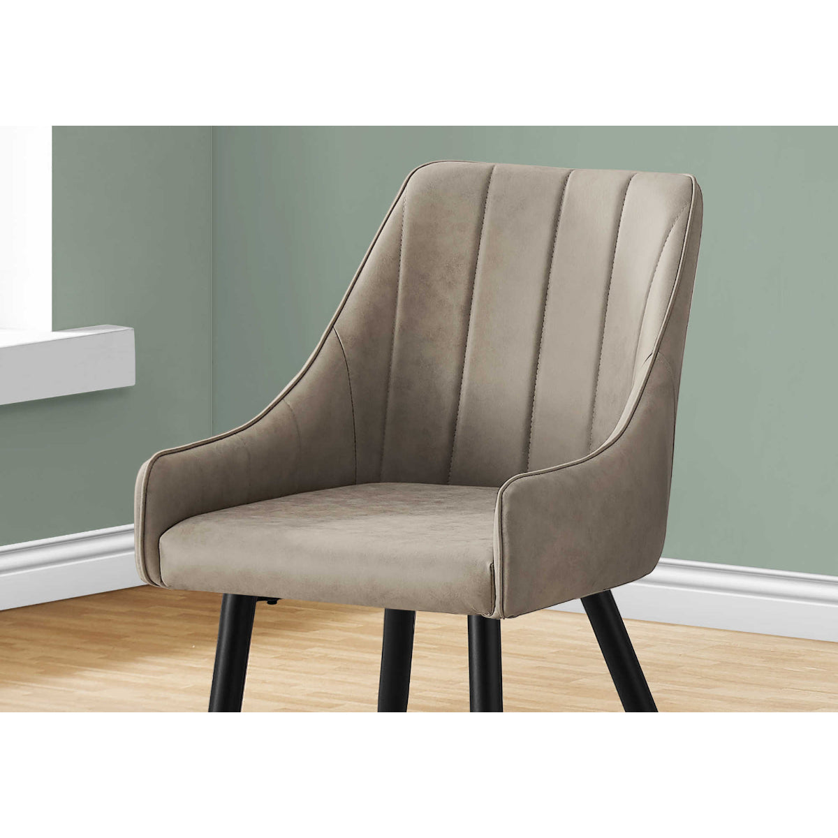 Vera - Dining Chair - Taupe Fabric