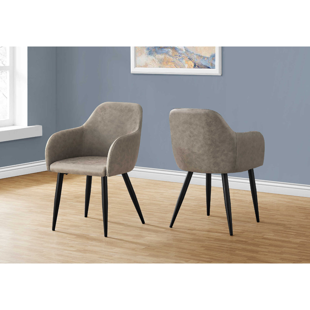 Lena - Dining Chair - Taupe Fabric