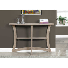 ACCENT TABLE - 47"L /  HALL CONSOLE / DARK TAUPE